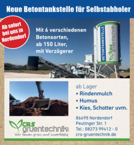 Neue Betontankstelle in Nordendorf